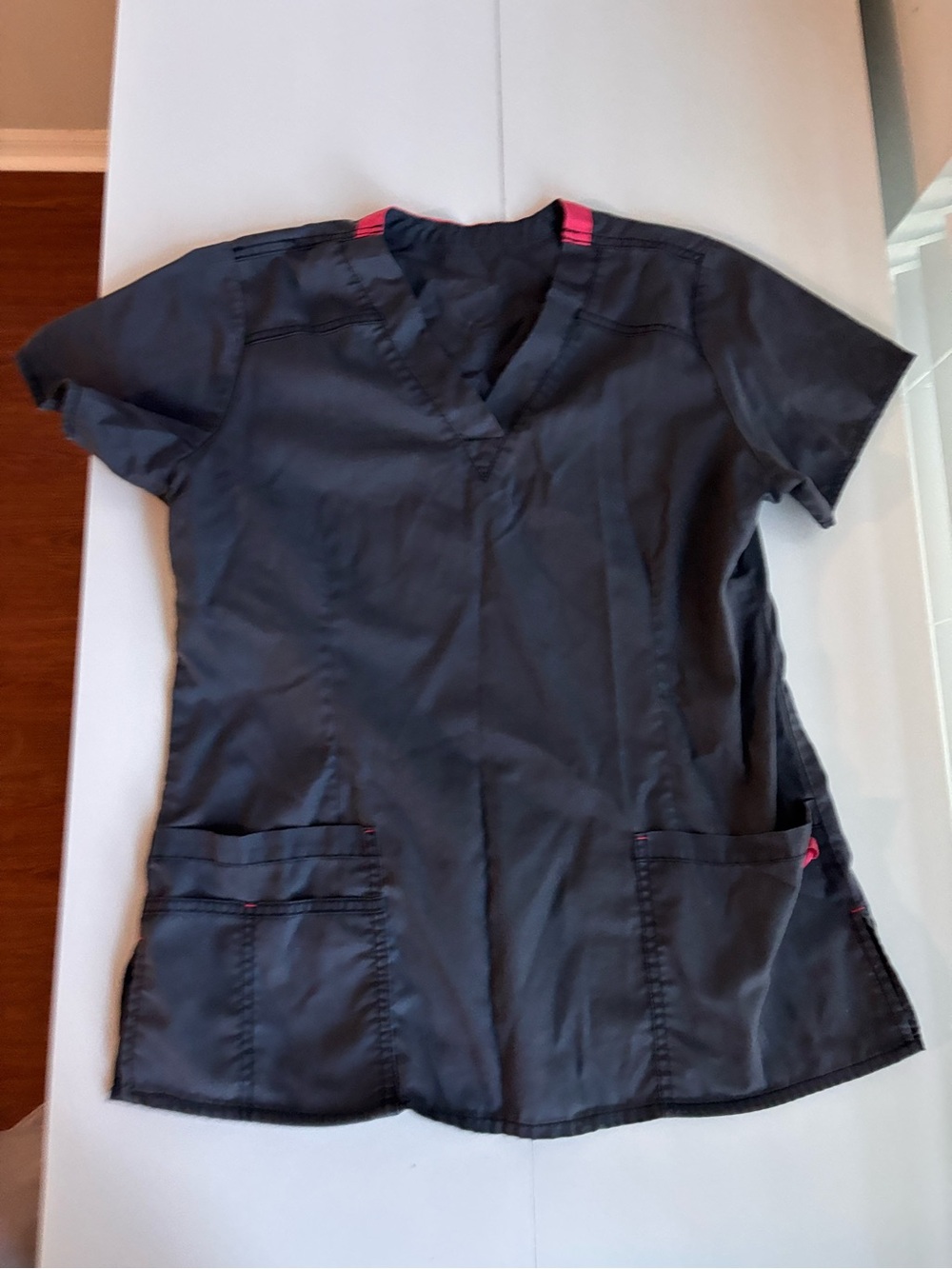 Health Pro Dark Gray Medical Scrub Set